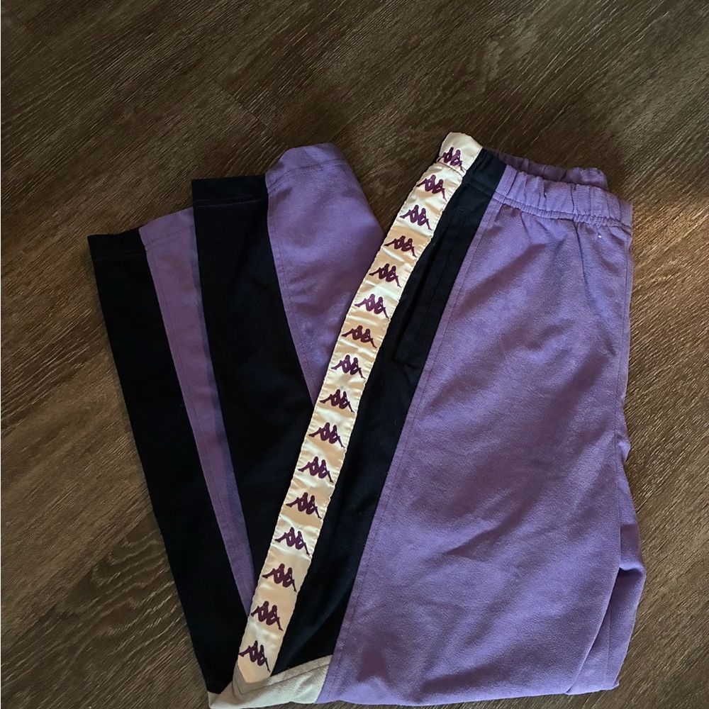 Vintage Kappa Purple Logo Track Pants